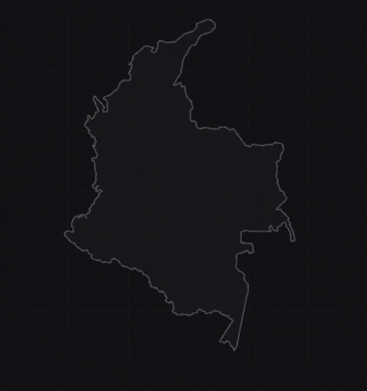 Mapa de Cobertura Colombia